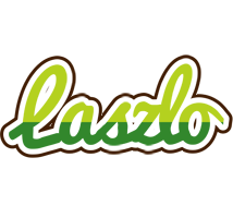 Laszlo golfing logo