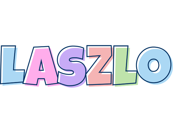 Laszlo pastel logo