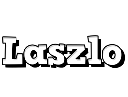 Laszlo snowing logo