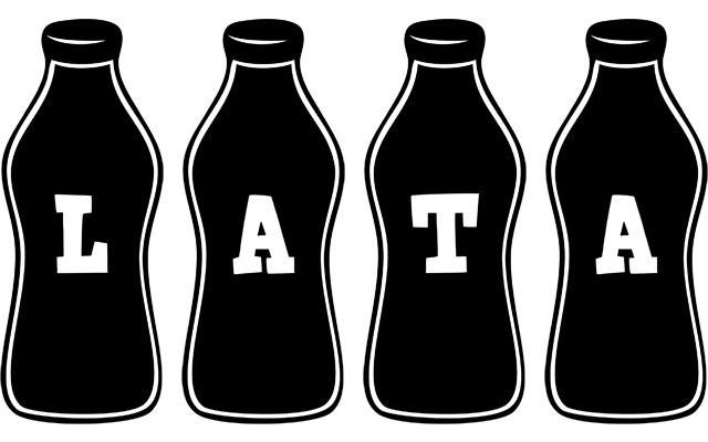 Lata bottle logo