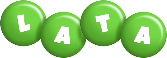 Lata candy-green logo