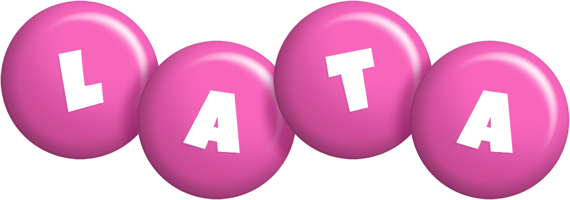 Lata candy-pink logo