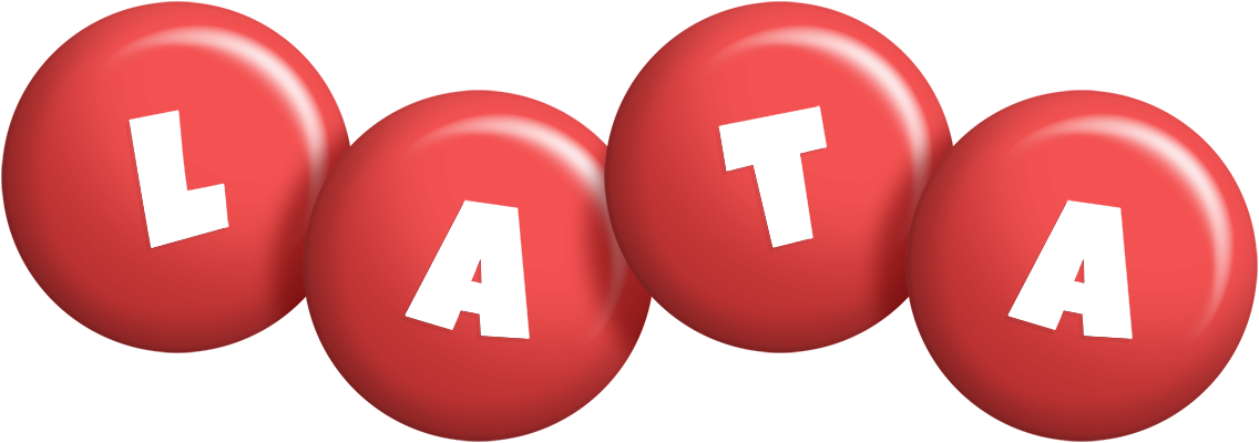 Lata candy-red logo