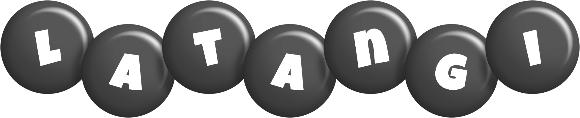 Latangi candy-black logo