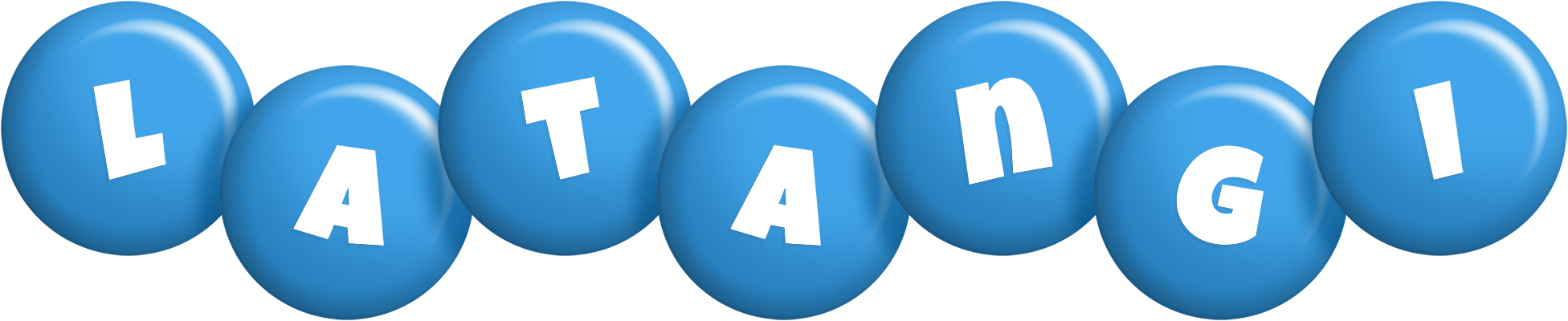 Latangi candy-blue logo