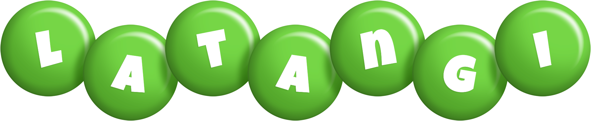 Latangi candy-green logo