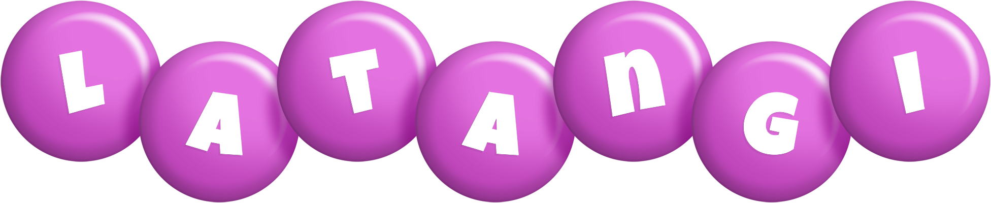 Latangi candy-purple logo