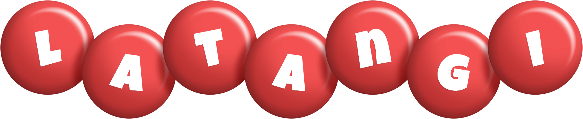 Latangi candy-red logo