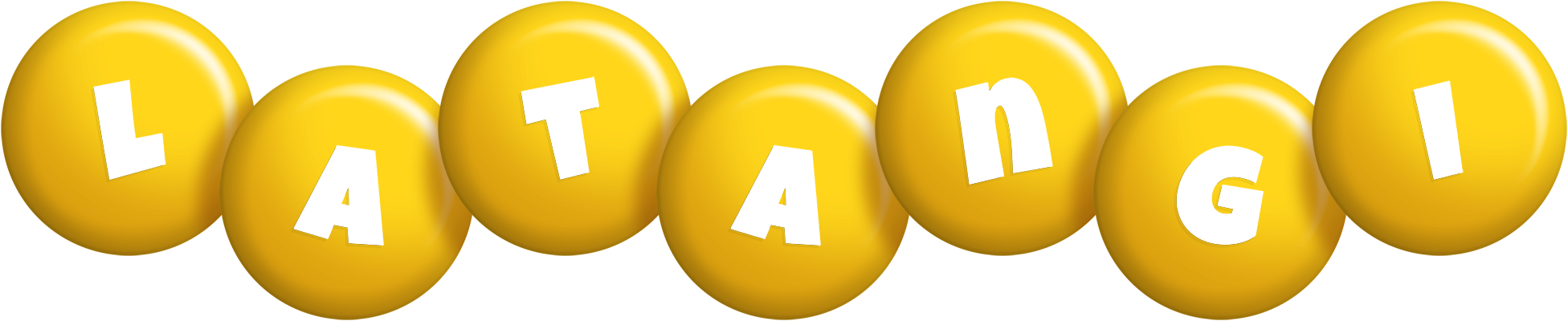 Latangi candy-yellow logo