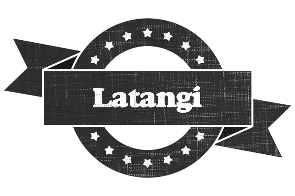 Latangi grunge logo
