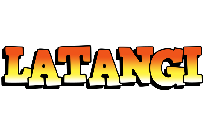 Latangi sunset logo