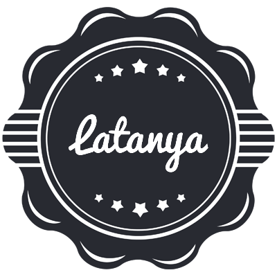 Latanya badge logo