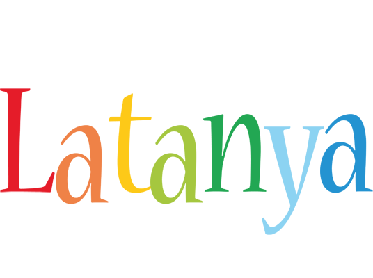Latanya birthday logo