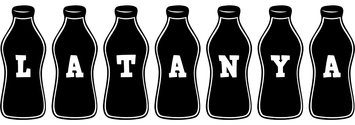Latanya bottle logo
