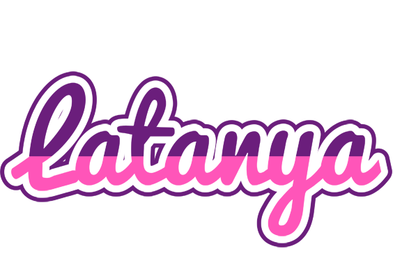 Latanya cheerful logo