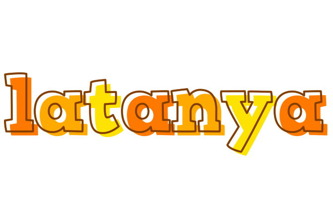 Latanya desert logo