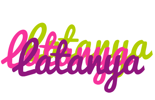 Latanya flowers logo