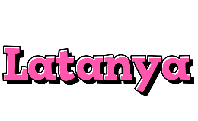 Latanya girlish logo
