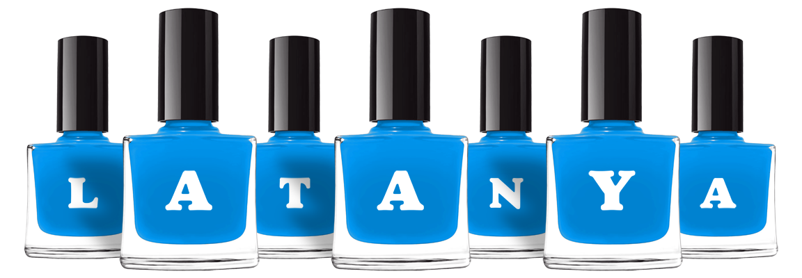 Latanya glossy logo