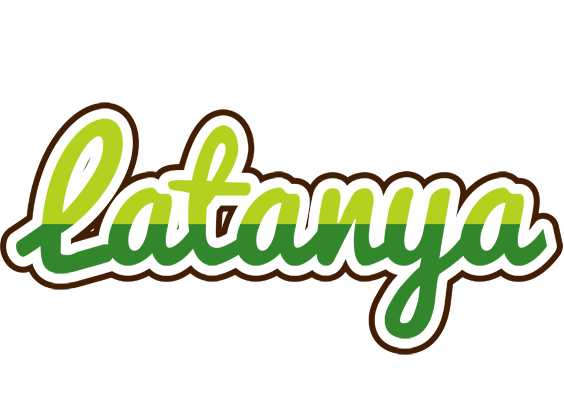 Latanya golfing logo
