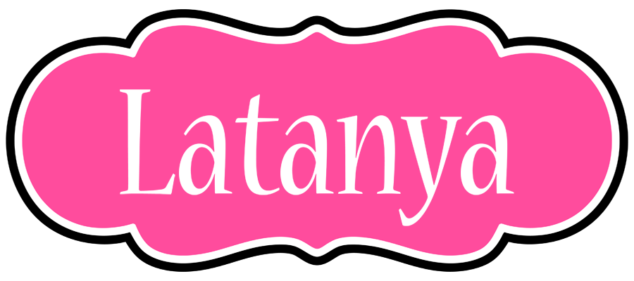 Latanya invitation logo