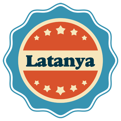 Latanya labels logo