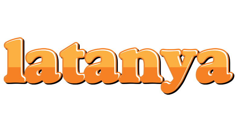 Latanya orange logo