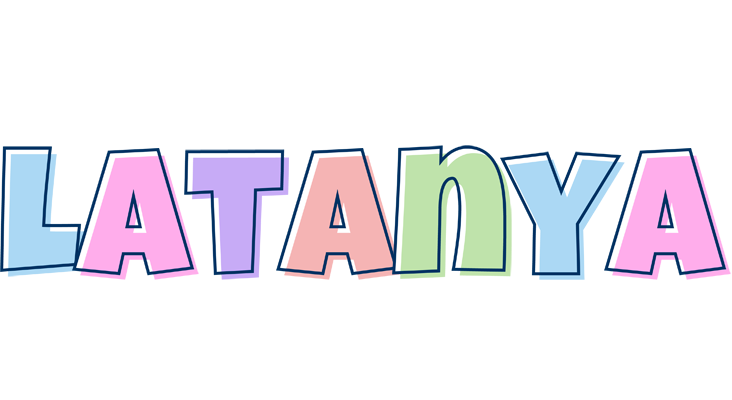 Latanya pastel logo