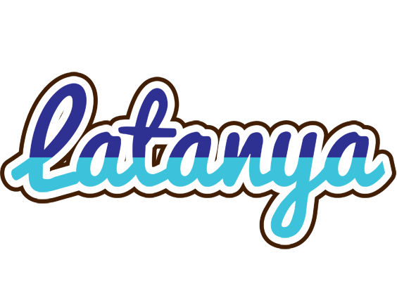 Latanya raining logo