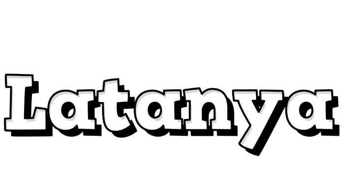 Latanya snowing logo