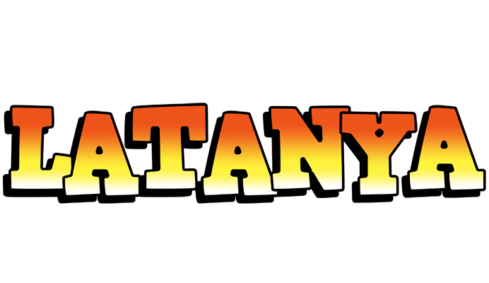 Latanya sunset logo