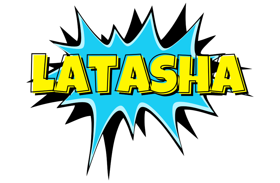 Latasha amazing logo