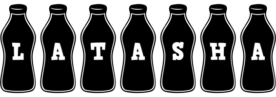Latasha bottle logo