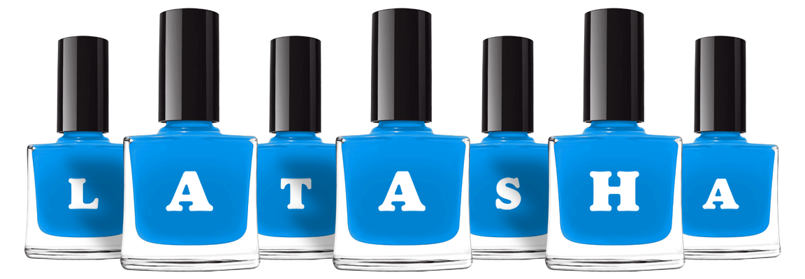 Latasha glossy logo
