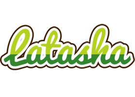 Latasha golfing logo