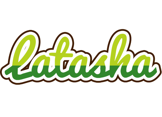 Latasha golfing logo
