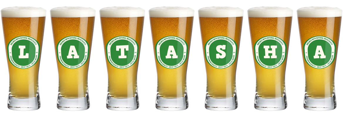 Latasha lager logo