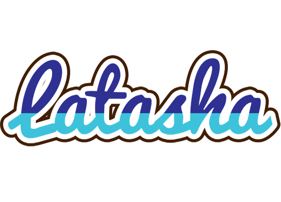 Latasha raining logo