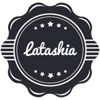 Latashia badge logo