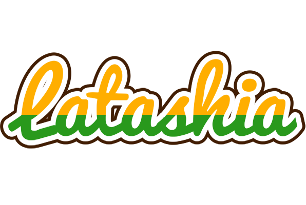 Latashia banana logo