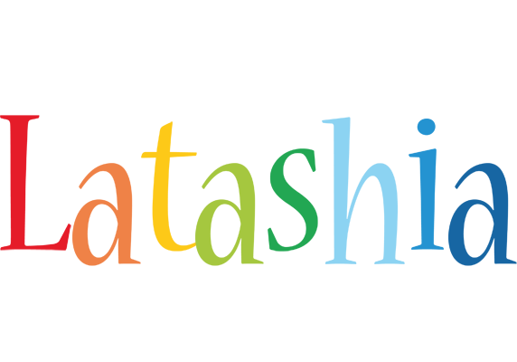 Latashia birthday logo