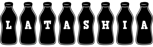 Latashia bottle logo