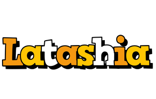 Latashia cartoon logo