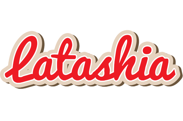 Latashia chocolate logo