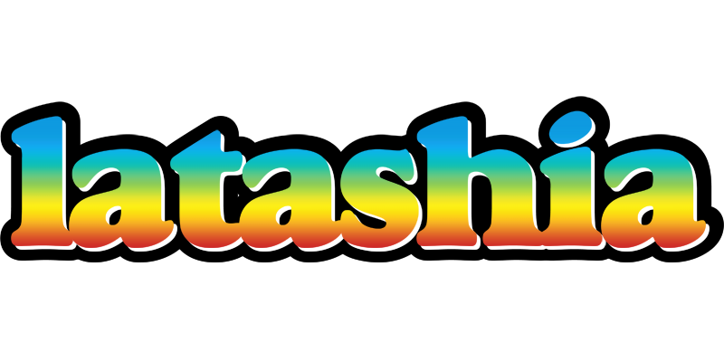 Latashia color logo