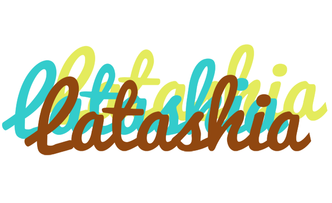 Latashia cupcake logo
