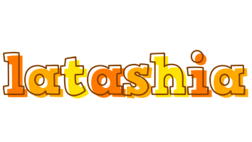 Latashia desert logo