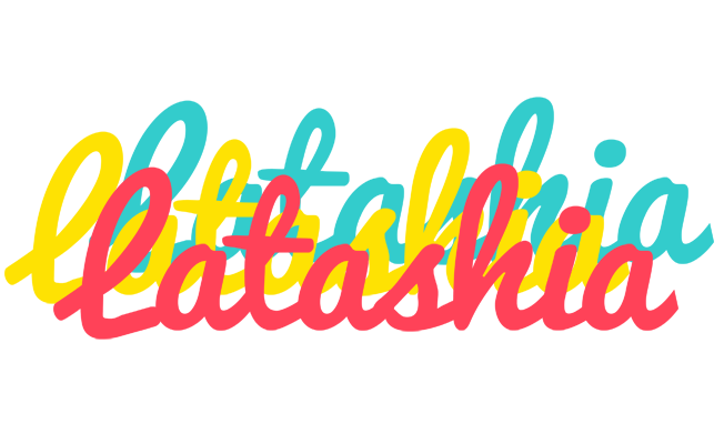Latashia disco logo