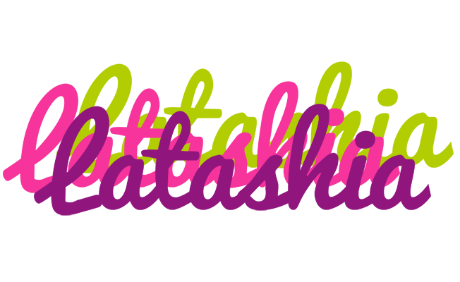 Latashia flowers logo