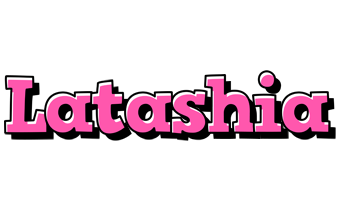 Latashia girlish logo